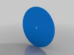 7 color clock Print-In-Place
