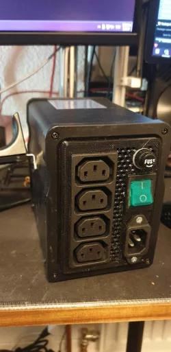 858D SMD rework station back panel mod