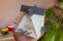 A-Frame Bird Feeder Remix