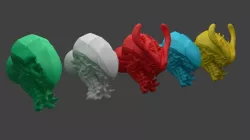 Alternate head variation for different –fexes