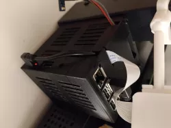 Anycubic I3 Mega S - Pi support and cable management
