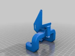 Artillery Sidewinder X1/Genius 5015 vent with raised BLTouch mount