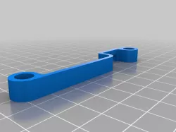 Atari 2600 Paddle Button Bracket