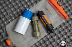 Barier water filter adapter to bottle thread