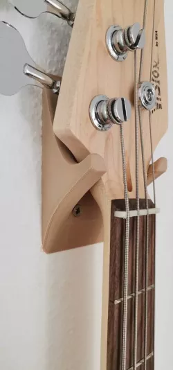 bass and guitar wall mount