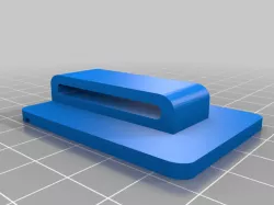 Belt clip for scooter handle bar bag