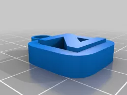 Bens build Z key ring