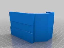 Broad Game Controller Hook for Velcro Command Strips