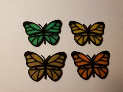 Butterfly Earrings Or Mobile - Dual Extrusion