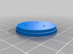 Cap-cap 3 pin 33.5mm OD