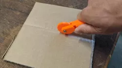 cardboard fold roller
