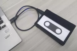 Cassete Shaped External HD Case