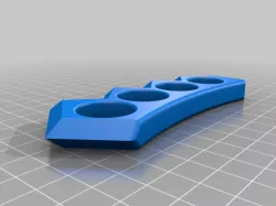 Chakra blade handle knuckles