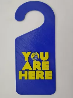 Come From Away You Are Here Door Hanger