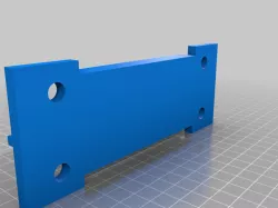 Dance pad aluminum extrusion FSR bracket