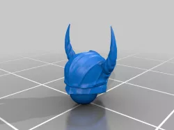 Demon helmets heads