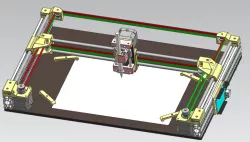 DIY DAYU corexy Drawing Robot ，Writing machine 