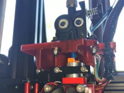 Ender 3v2 Orbiter extruder mount for V6 hot ends.