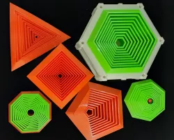 Fidget polygon