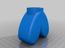 Flag Heart Finial