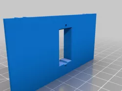 FLSUN SuperRacer Servo Finish Flag mount