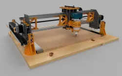 G300 - 3D Printed CNC Machine