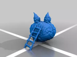 Gnomes on brain - Nomad Sculpt