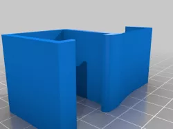 Headphones Holder for square tube desk