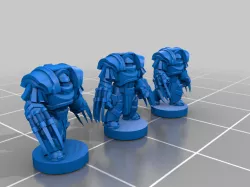 Heavy Siege Armour with Lightning Claws (Remix)