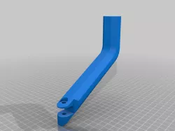 Helmet Hanger Leg With hinge