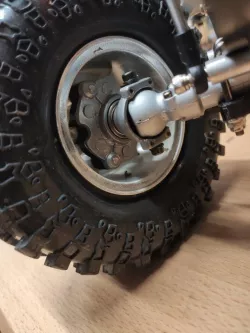 HG-p407 Bruiser Clone 8mm front hub spacer Remix larger inner diameter