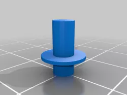 Hinge pin for spool drawer