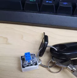 Keyboard Switch Key Chain