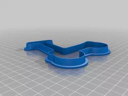 Kids scooter cookie cutter