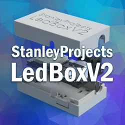 LedBox V2 - ESP32 sound-reactive WLED controller