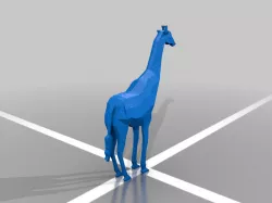Low Poly Giraffe 