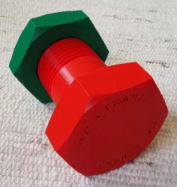 M75 Screw Birthday Present with Secret