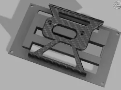 Melloow Fly 4.3" Display mount  for Ender 5 plus 