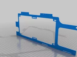 Meshlicious 240 mm Radiator Bracket GPU Side
