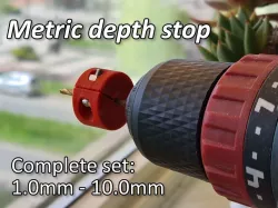 Metric depth stop - complete set