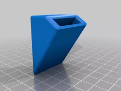 Micro SD card wall mount card holder