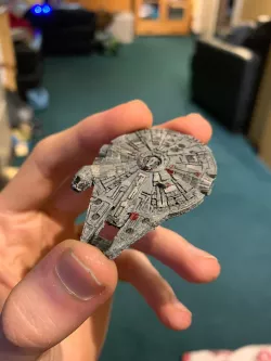 Millennium Falcon AirTag holder