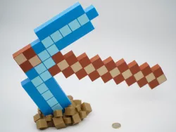 Minecraft Pickaxe - Small parts