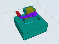 Mini robot arm - micrOS
