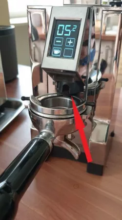 Modification for Eureka Mignon portafilter hold & funnel