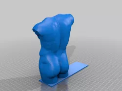 Nude Esquiline bookends (male and female)