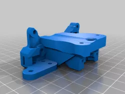 Orbiter 1.5 mount for HevORT HextrudORT, e3d V6 and MGN-9 rail