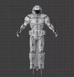 Posable Doomguy (Blender file)