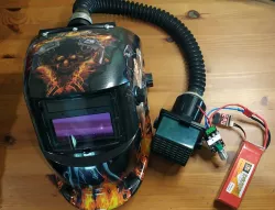 Professional DIY welding helmet.