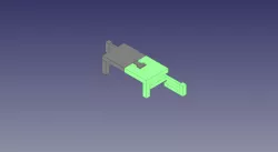 PXLMOD Bracket for Consolized Sega Game Gear